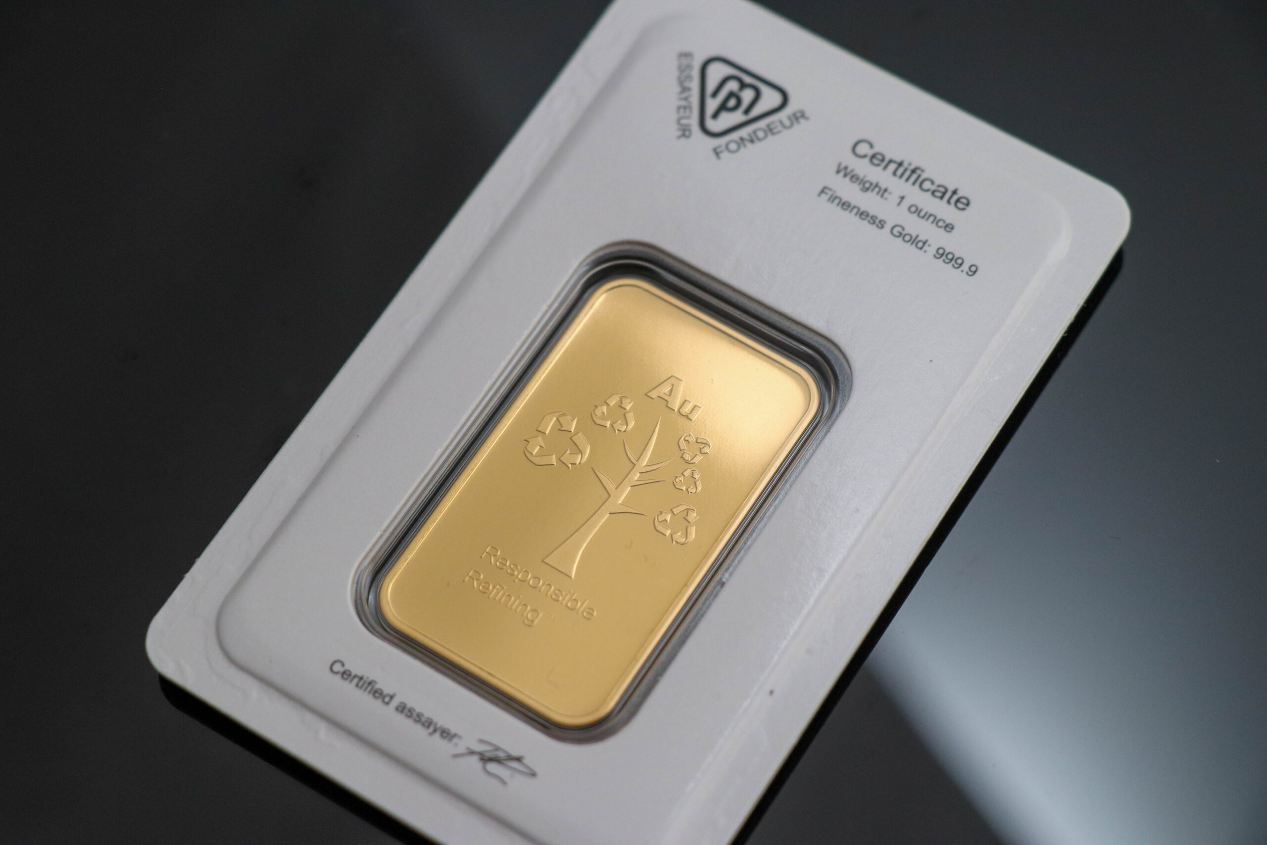 Metalor guldbarre 1oz - Billede 2