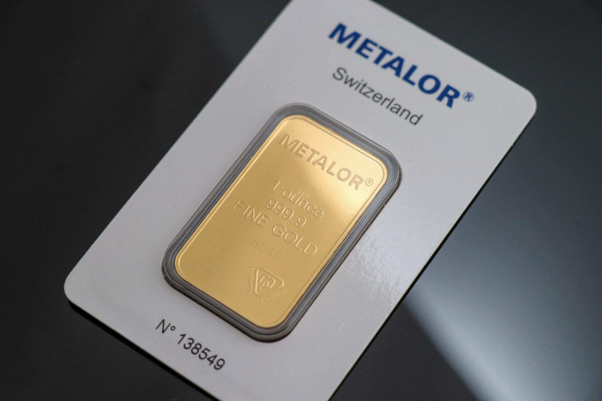 Metalor guldbarre 1oz