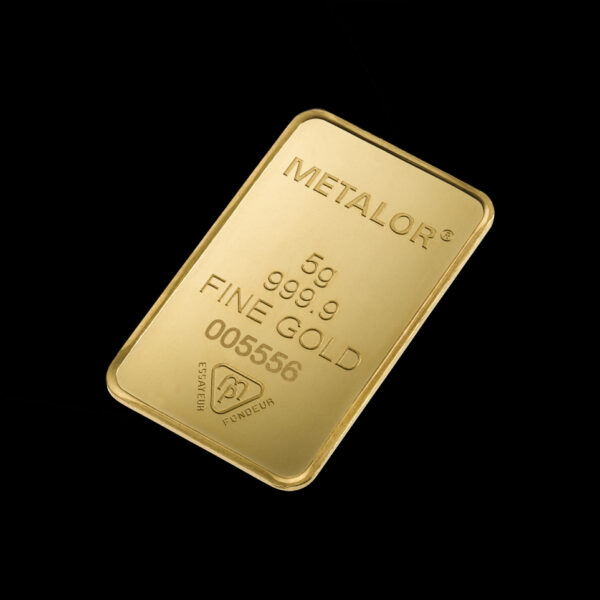 Metalor guldbarre 5g