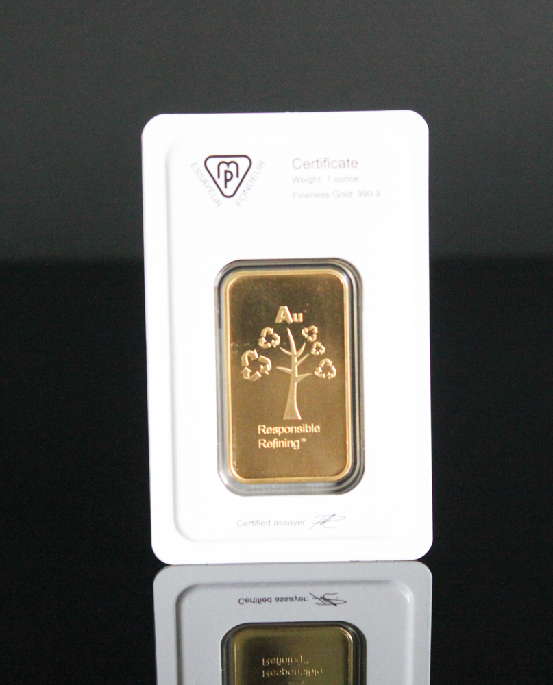 Metalor guldbarre 1oz - Billede 5