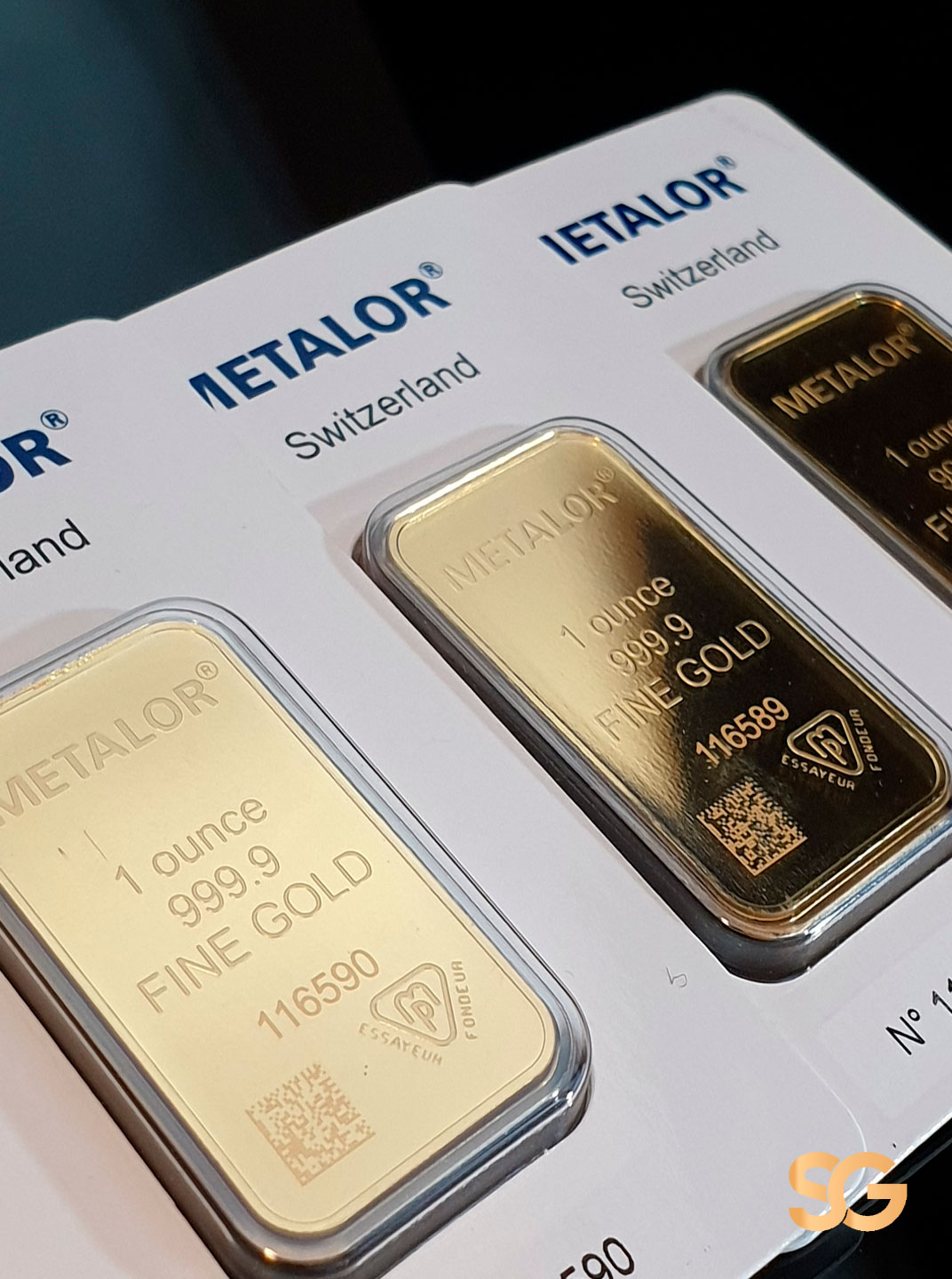 Metalor guldbarre 1oz - Billede 6