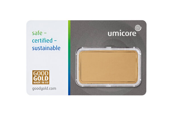Umicore guldbarre 1oz - Image 2