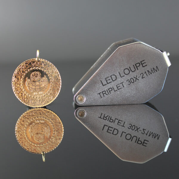 Tyrkisk 50 kurush guldmønt i 22 karat guld