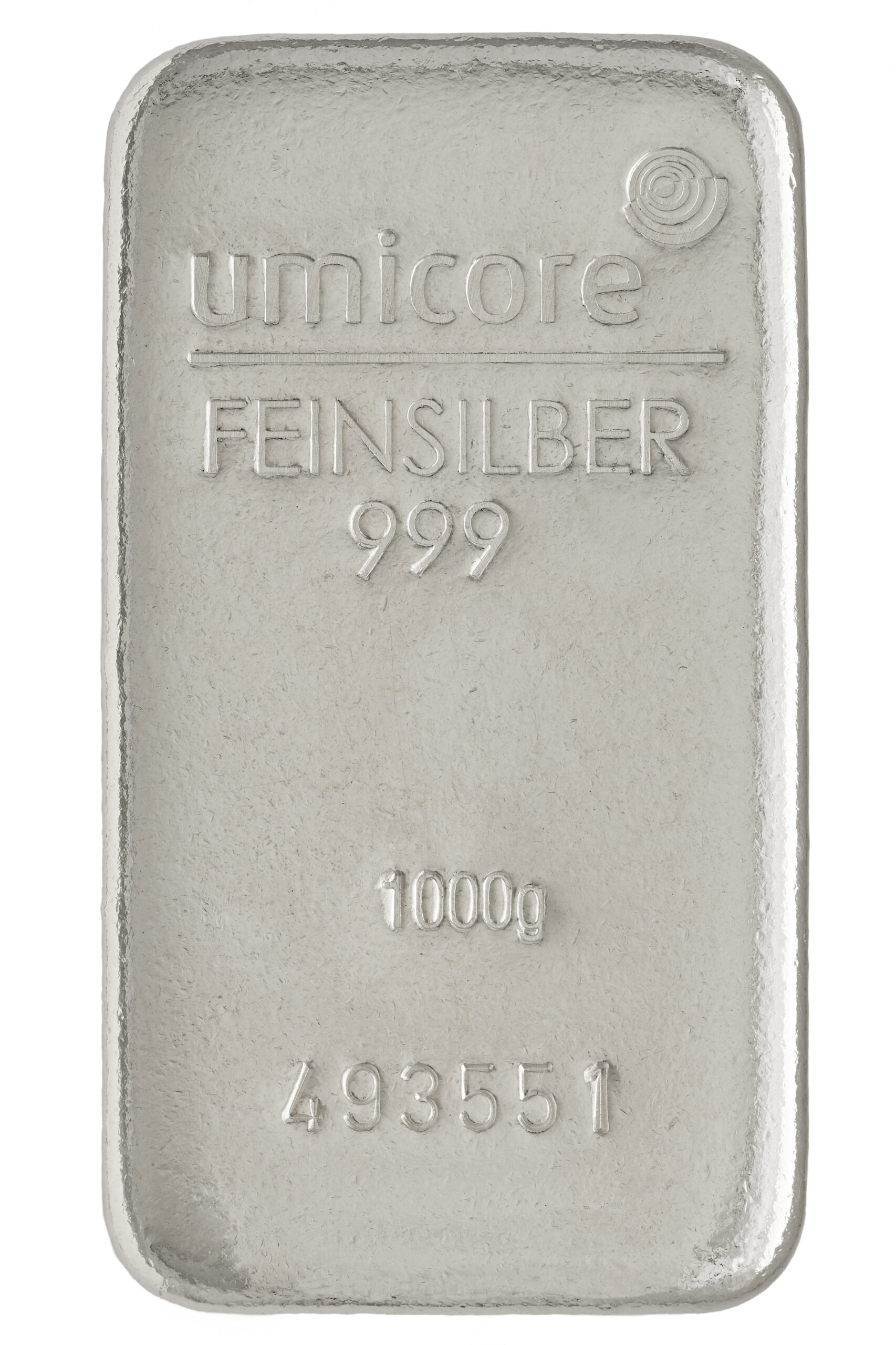 Umicore sølvbarre 1000g