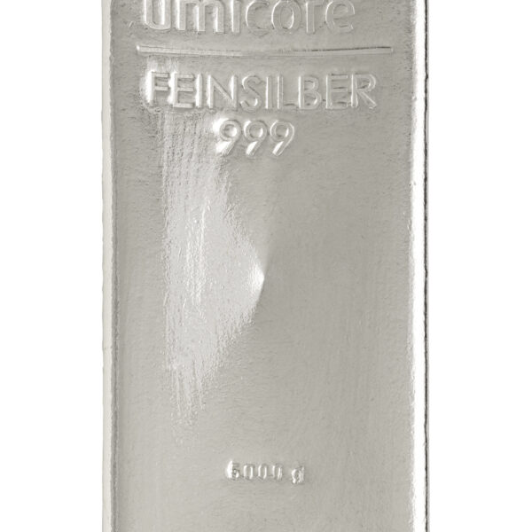 Umicore sølvbarre 5000g