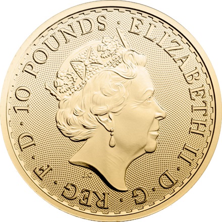 Britannia 1/10oz guldmønt (2022)