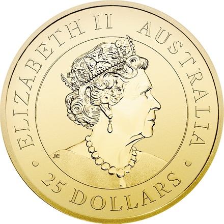 Australian Kangaroo 1/4 oz guldmønt (2022)