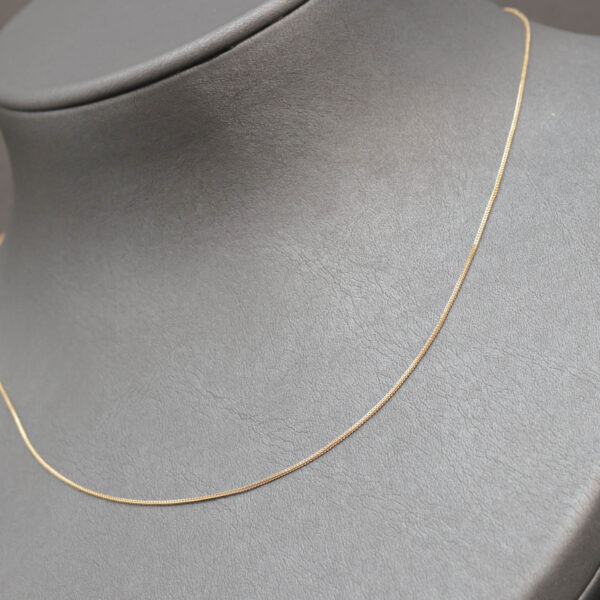 Halskæde i 21 karat guld