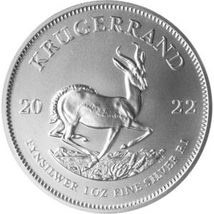 Krugerrand 1 oz sølvmønt (2022)