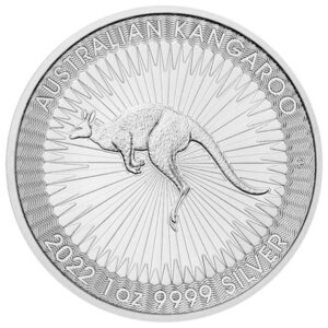 Australian Kangarroo 1 oz sølvmønt (2022)
