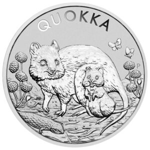 Australian Quokka 1oz sølvmønt (2021)