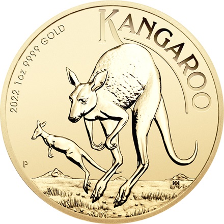 Australian Kangaroo 1 oz guldmønt (2022)