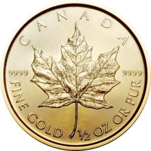 Maple Leaf 1/2oz guldmønt (2022)