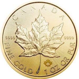 Maple Leaf 1oz guldmønt (2022)