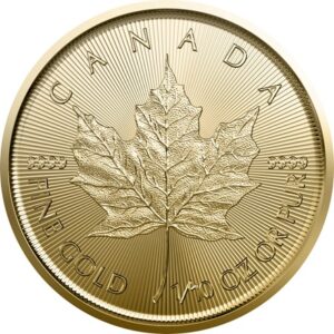 Maple Leaf tiendedel oz guldmønt (2023)