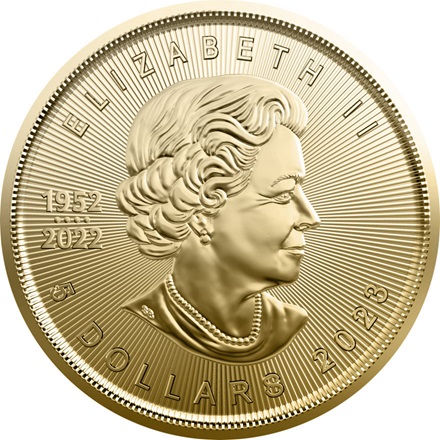 Maple Leaf tiendedel oz guldmønt (2023)