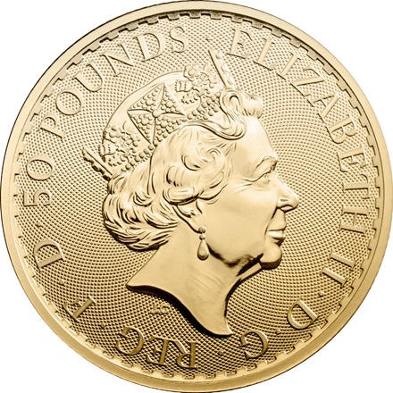 Britannia 1/2oz guldmønt (2022)