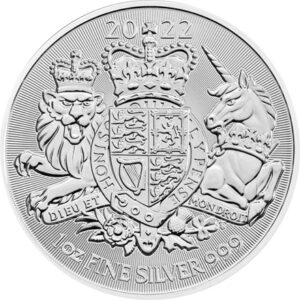 The Royal Arms 1oz sølvmønt (2022)
