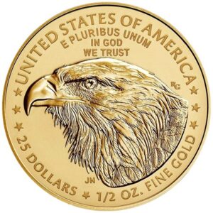 American Eagle Head 1/2oz guldmønt - 2022