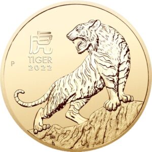 Lunar Tiger lll 1/4 oz guldmønt - 2022