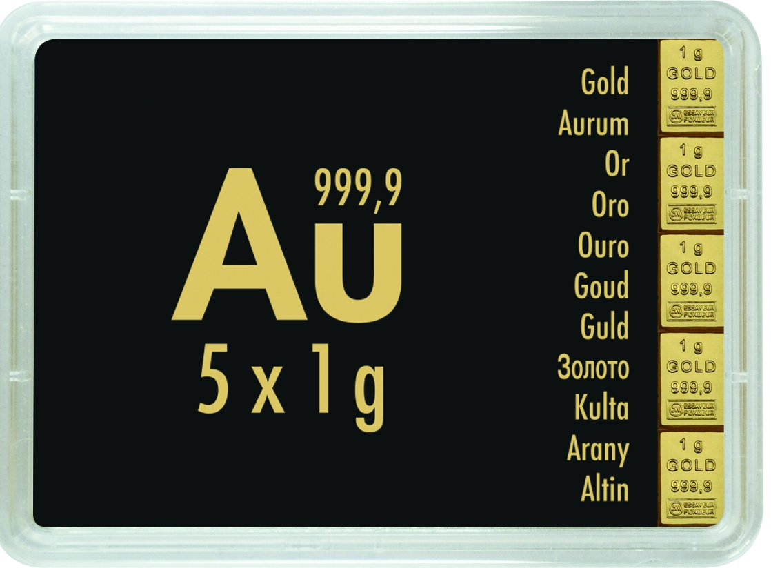 Valcambi combi guldbarre 5g - Billede 8