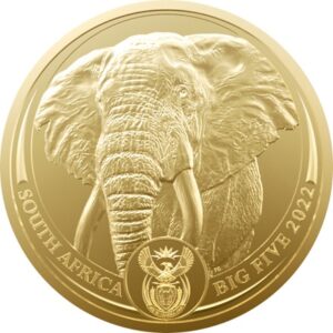 Big Five Elefant 1oz guldmønt (2022)