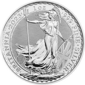 Britannia 1oz sølvmønt (2023)