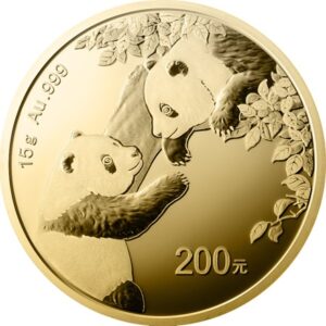 China Panda 15g guldmønt (2023)