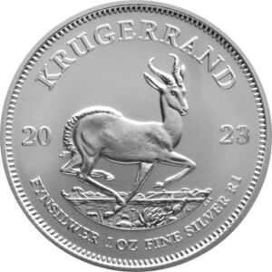 Krugerrand 1 oz sølvmønt (2023)