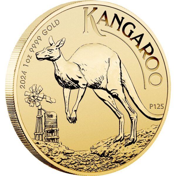 Australian Kangaroo 1 oz guldmønt (2024)