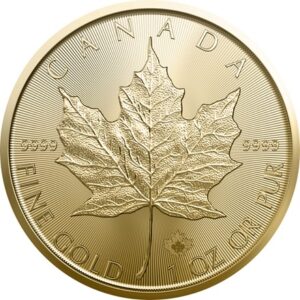 Maple Leaf 1oz guldmønt (2023)