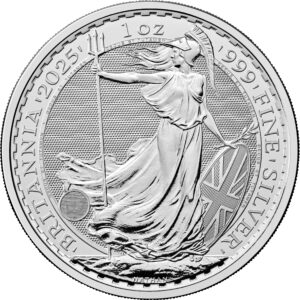 Britannia (King Charles) 1oz sølvmønt (2025)