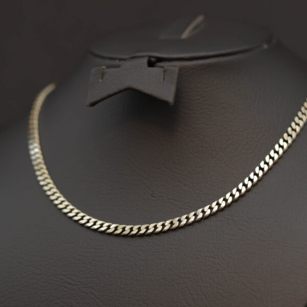 Panzer halskæde i 14 karat guld