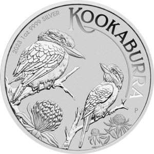 Australian Kookaburra 1 oz sølvmønt (2023)