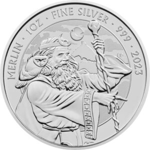 Merlin - Myths and Legends 1 oz sølvmønt (2023)
