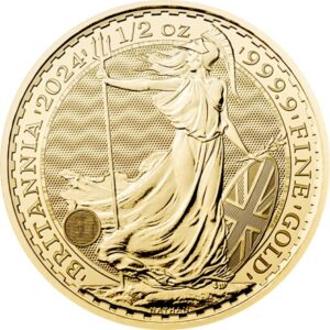 Britannia halv oz guldmønt - (2024)