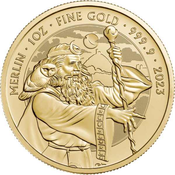 Merlin - Myths and Legends 1oz guldmønt (2023)