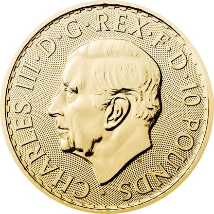 Britannia 1 tiendedel oz guldmønt - (2024)