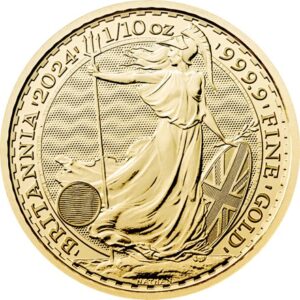 Britannia 1 tiendedel oz guldmønt - (2024)