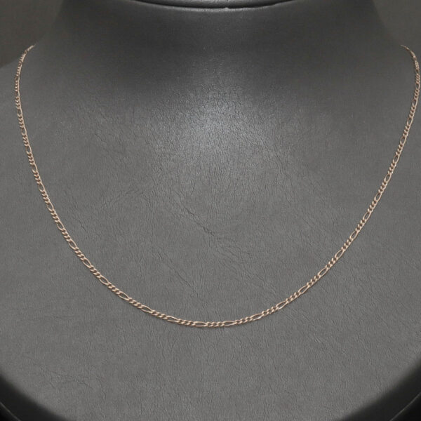 Figaro halskæde i 9 karat guld