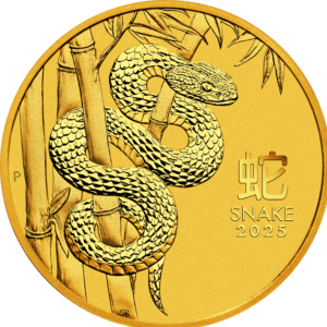 Lunar Year Of the Snake III 1oz guldmønt (2025)