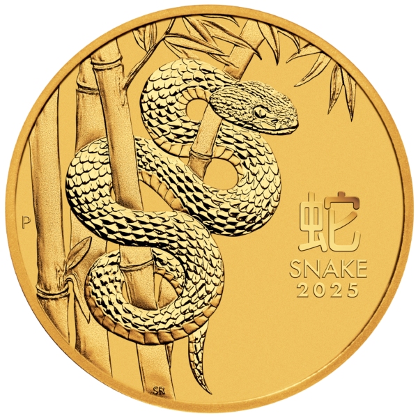 Lunar Year Of the Snake III 1/4oz guldmønt (2025)