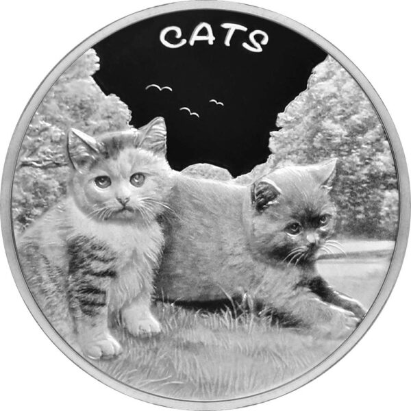 Fiji Cats – prooflike 1oz sølvmønt (2024)