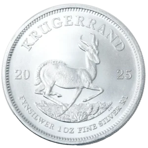 Krugerrand 1 ounce sølvmønt - 2025