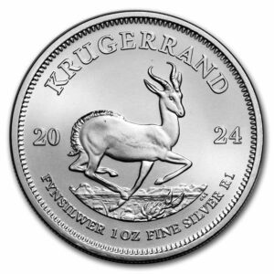 Krugerrand 1 oz sølvmønt (2024)