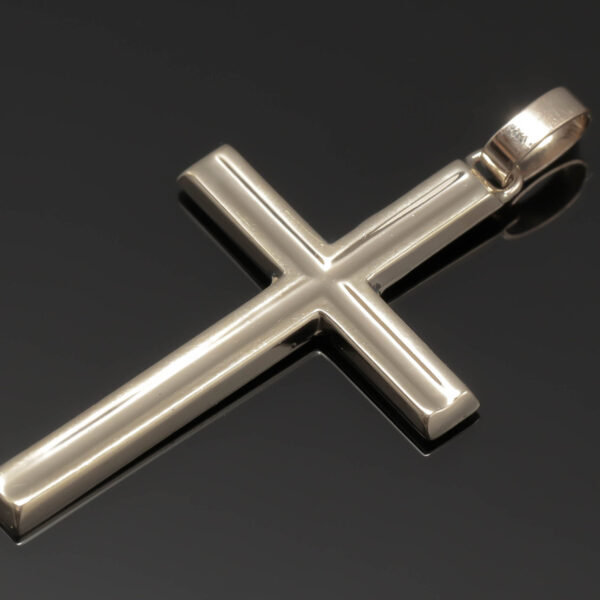 Korsvedhæng i 14 karat guld