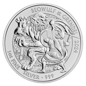 Beowulf - Myths and Legends 1 oz sølvmønt - 2024