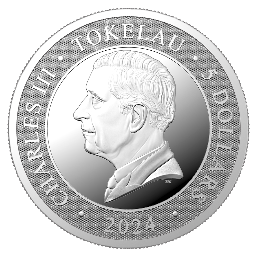 Crocodile Untamed Landscape 1oz sølvmønt (2024)