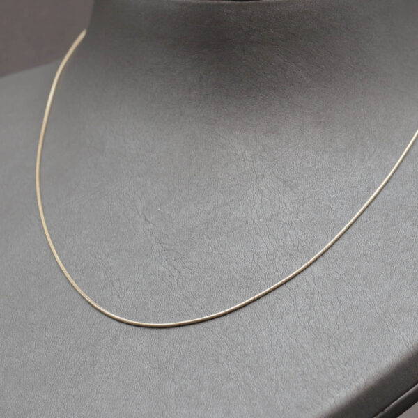 Blød halskæde i 14 karat guld