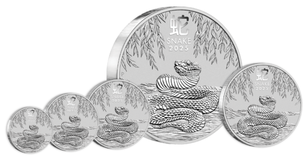 Lunar Year Of the Snake III 1oz sølvmønt (2025)